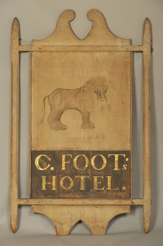 Hotel Sign lion